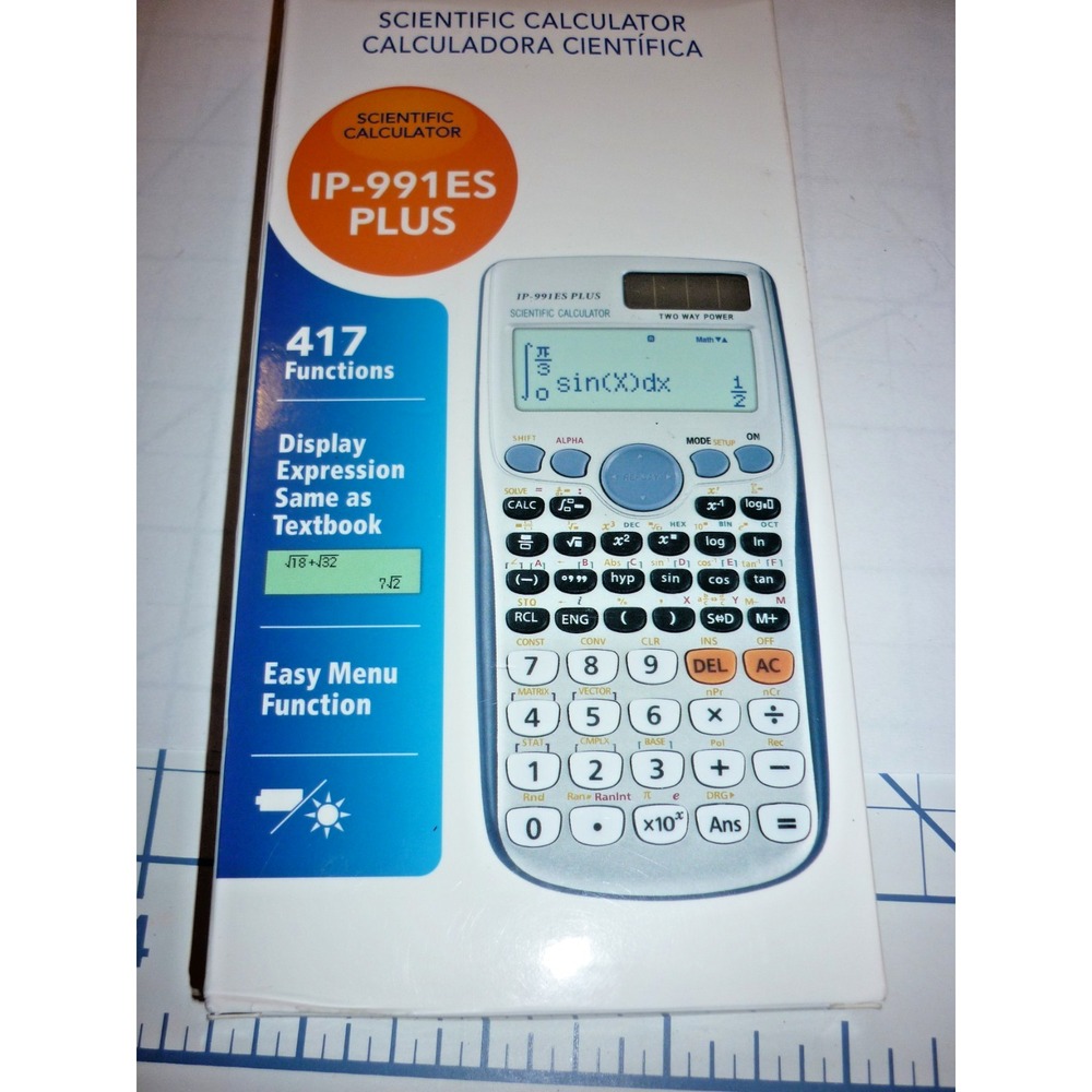 IP-991ES‎ Plus Scientific Calculator Unbranded NEW SEALED
